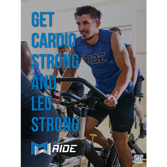Group Ride JUL19 Get Strong Poster