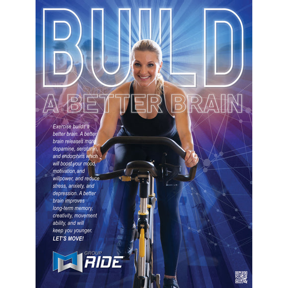 Group Ride JUL20 Build A Better Brain Poster
