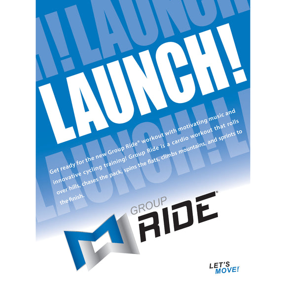 Group Ride Launch Poster