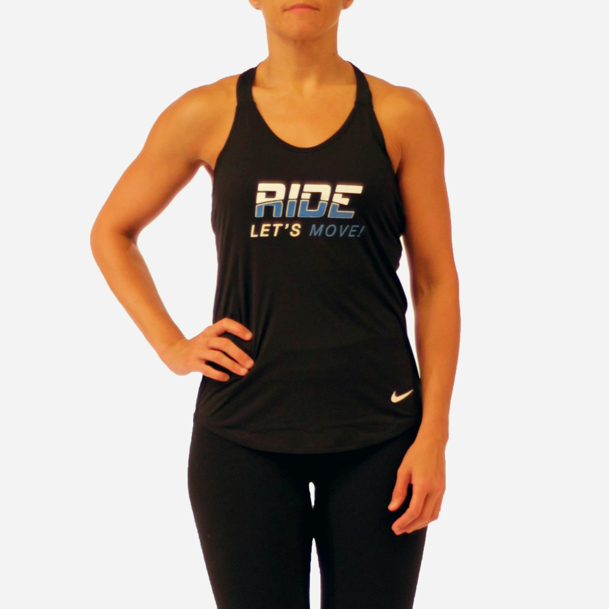 MOSSA Group Ride Women's Let's Move Nike Breathe Tank