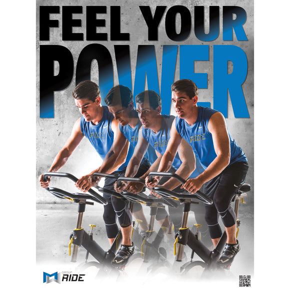 Group Ride OCT19 Feel Your Power Poster