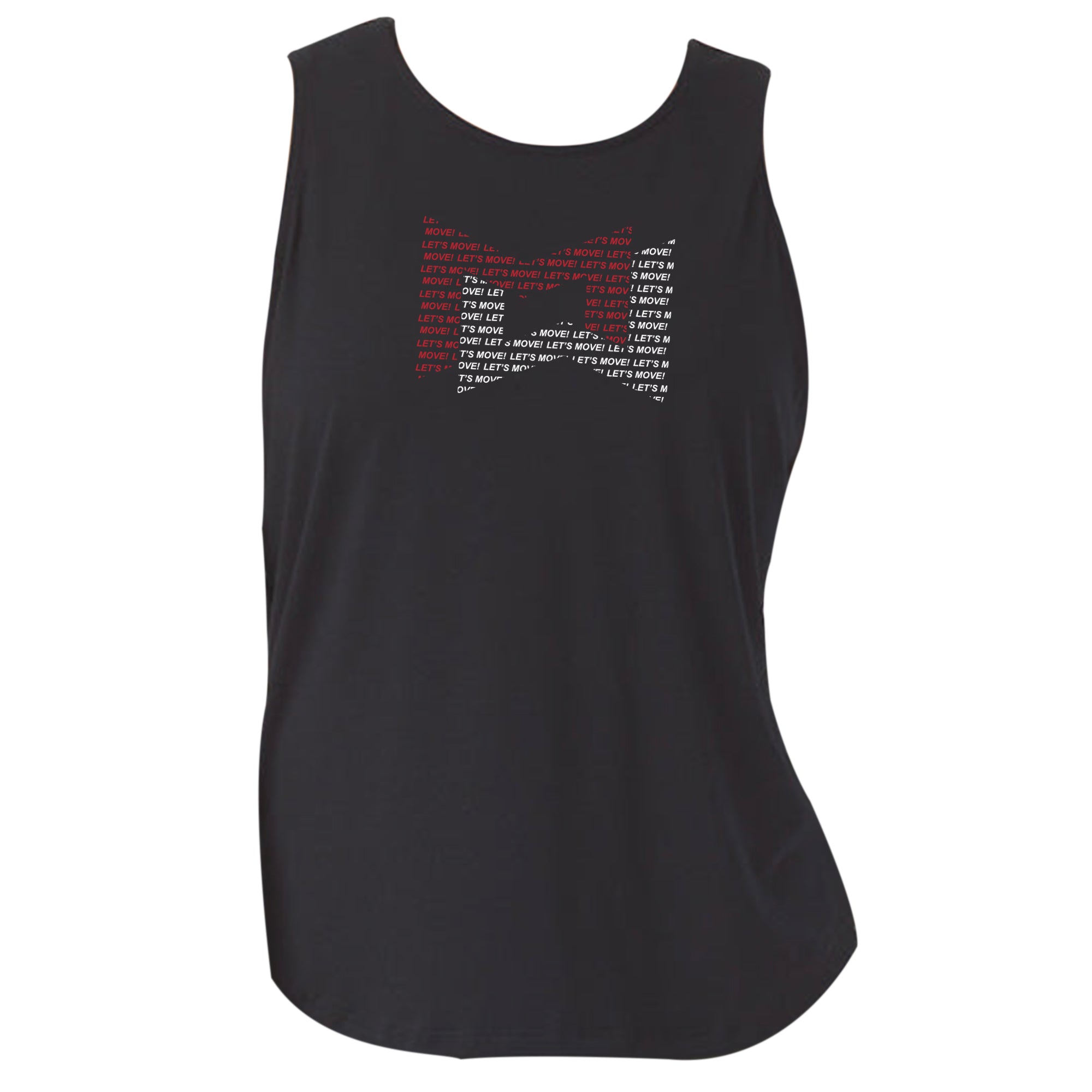 MOSSA Women's LET'S MOVE! RW Icon Glyder Evolve Tank