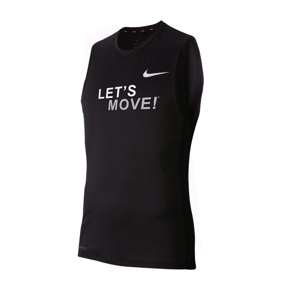 MOSSA Men's LET'S MOVE! STK Nike Pro Fitted Sleeveless