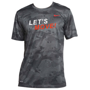 MOSSA Men's LET'S MOVE! STKWR Nike Dri-FIT Legend Camo Short Sleeve Training T-shirt
