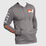 MOSSA Men's LET'S MOVE! Icon Cool Long Sleeve Hooded Pullover