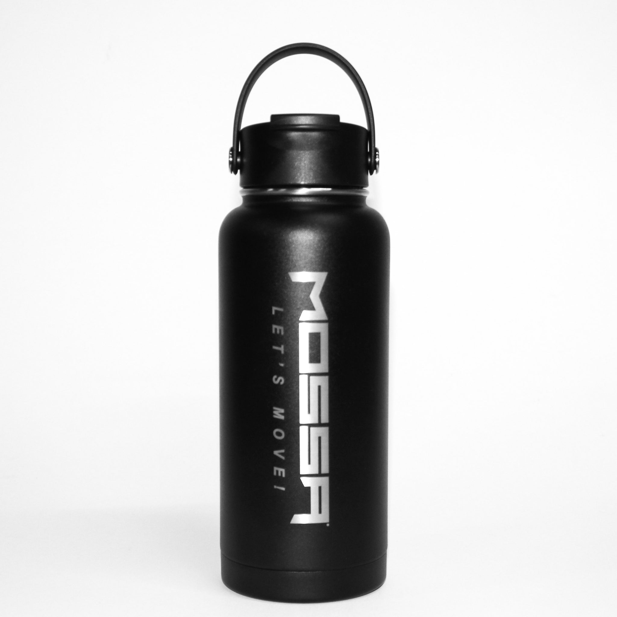 MOSSA LET'S MOVE! RTIC 32 oz. Water Bottle (Charcoal)