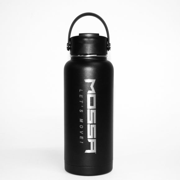 RTIC 32oz Bottle, Black, Matte, Stainless Steel & Vacuum Insulated
