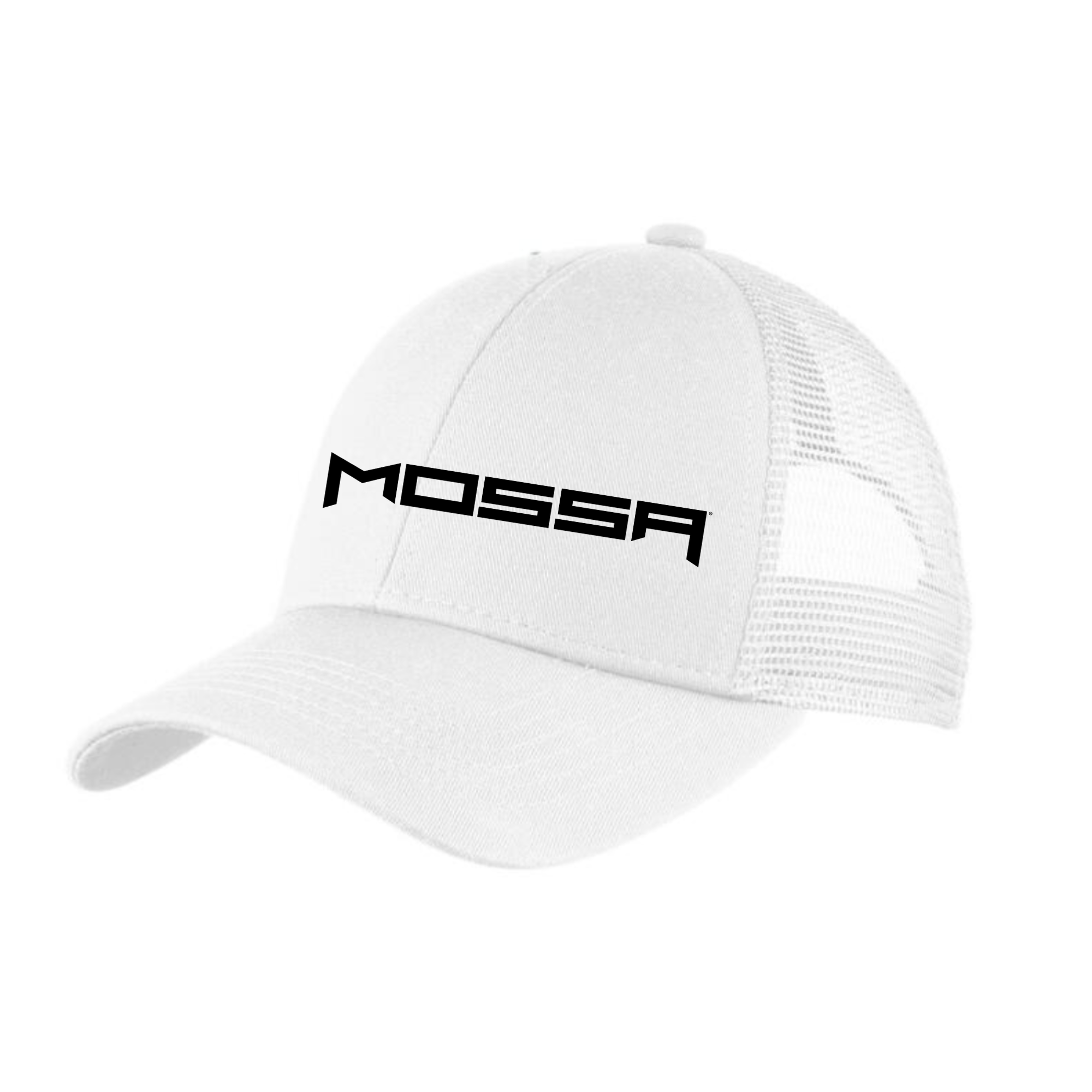 MOSSA Icon Trucker Hat (White)