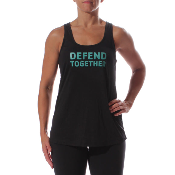 skille sig ud Være Samuel Y Defend Together Women's Sportek Program Name Training Tank – MOSSA